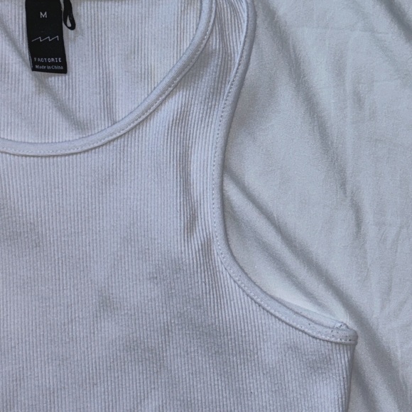 Factorie Seamless Ribbed Openback Tank - Picture 2 of 4